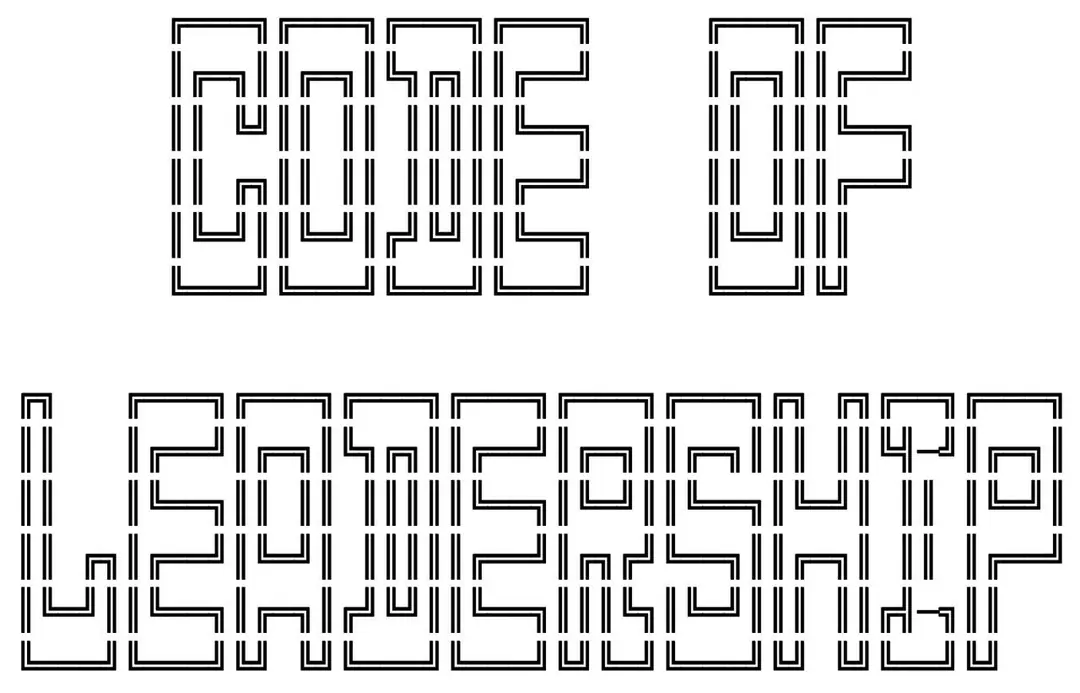 Image 1 of 1 for “The first five issues of Code of Leadership”