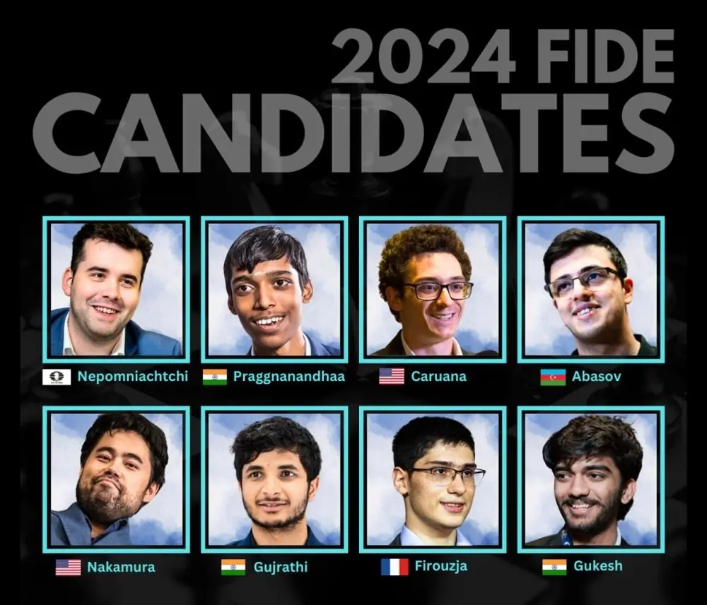 Изображение 3 из 3 к публикации «Турнир претендентов по шахматам 2024 (Candidates Tournament 2024)»