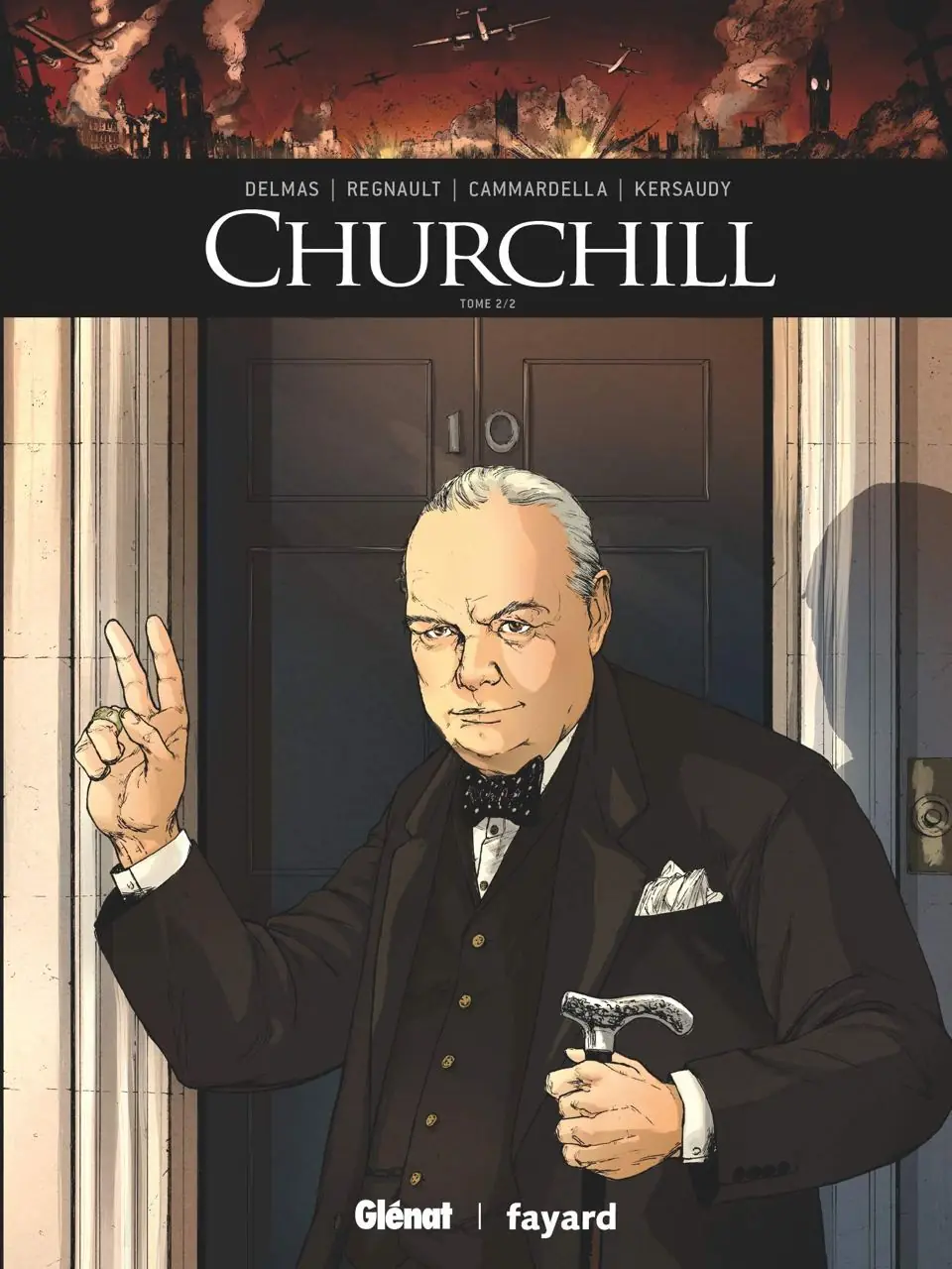 Image 2 of 3 for “Churchill. Biography in comics ("Ils ont fait l’histoire: Churchill, volume 1" and "Ils ont fait l'histoire: Churchill, volume 2")”