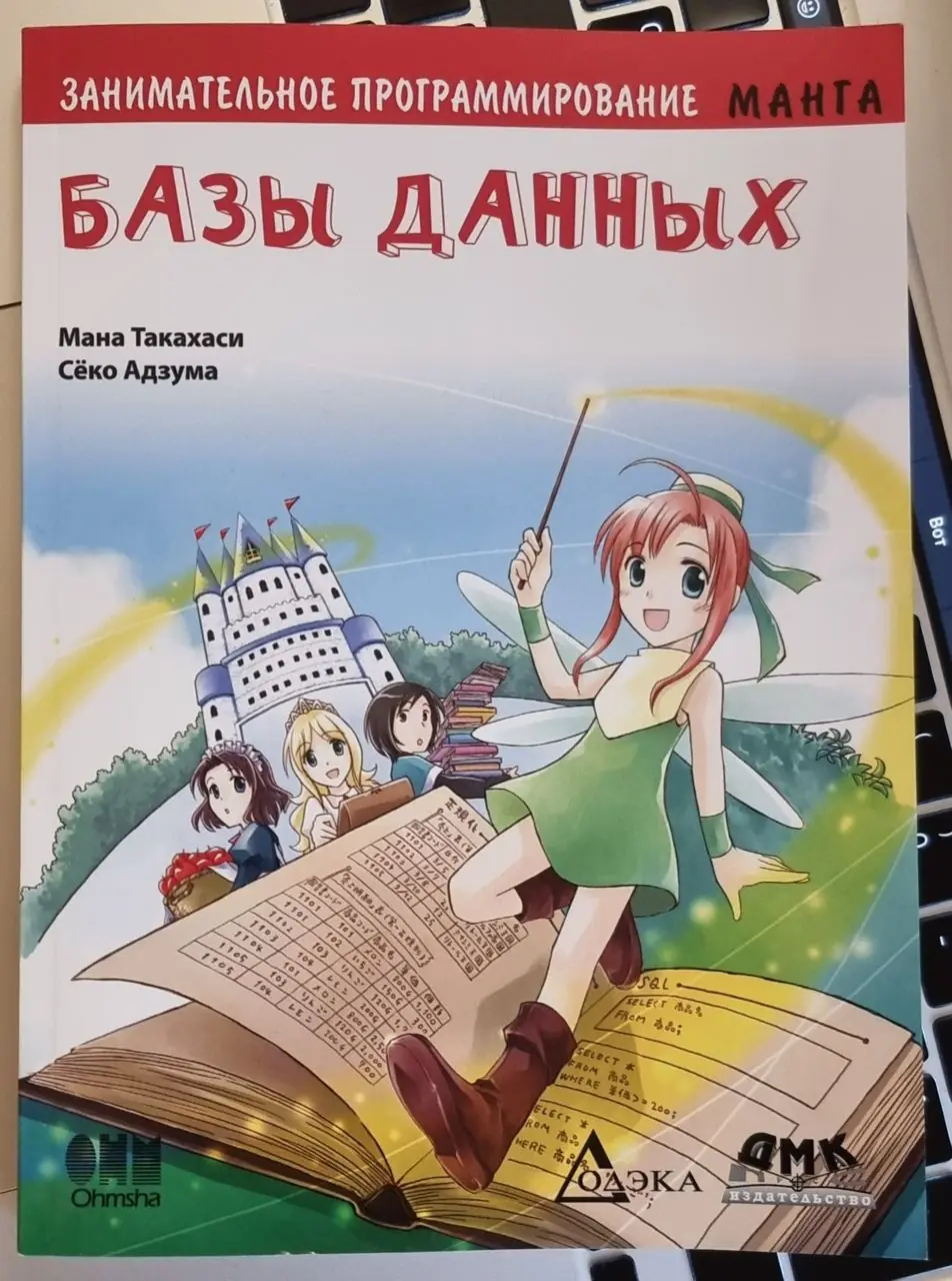 Image 1 of 1 for “Yesterday I finished reading a manga about databases with a fairy, a princess and her assistant in the title role:) The book is unique, but this does not change the fact that it is quite simply told.”