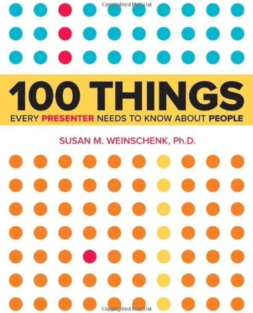 Image 1 of 2 for “100 Principles of presentations (100 Things Every Presenter Needs to Know About People)”