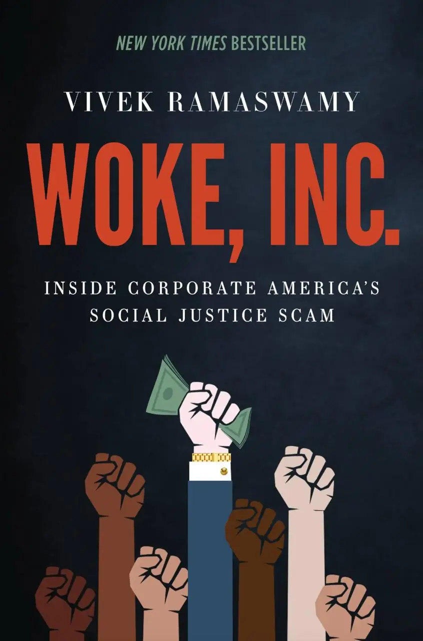 Image 4 of 4 for “Book covers of Woke, Inc. Woke, Inc.: Inside Corporate America's Social Justice Scam”