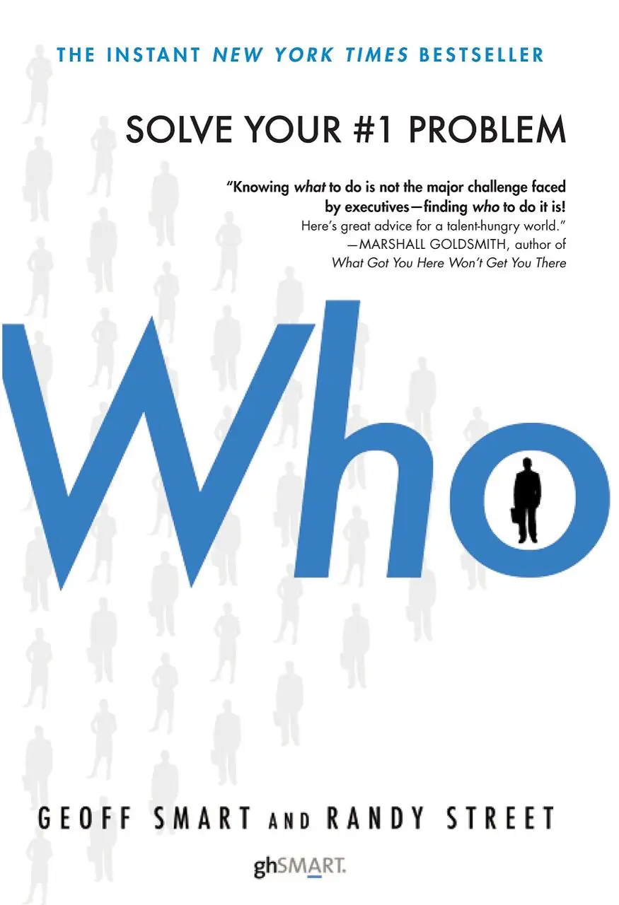 Image 1 of 2 for “Review of Who: Solve Your Book 1 Problem” (Who. Solve your number one problem.)”