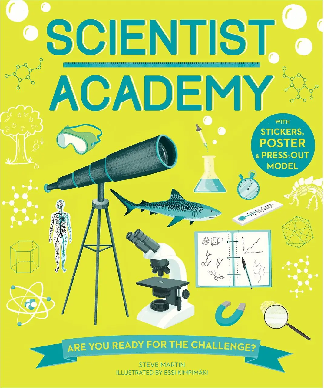 Image 1 of 2 for “A scientist. Children's academy (Scientist Academy: Are you ready for the challenge?)”
