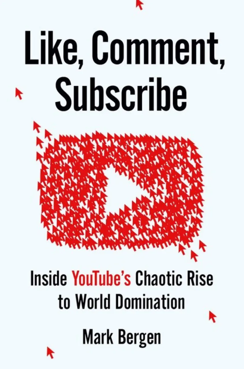 Изображение 1 из 2 к публикации «А вот и обложки для книг "Like, Comment, Subscribe: Inside YouTube's Chaotic Rise to World Domination" и "Youtube. Как самый популярный видеохостинг завоевал мир?"»