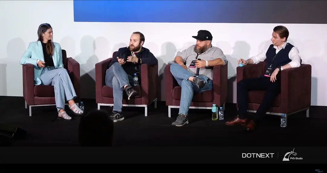 Image 1 of 1 for “There's a recording of Round Table. How to Become a Senior with DotNext”