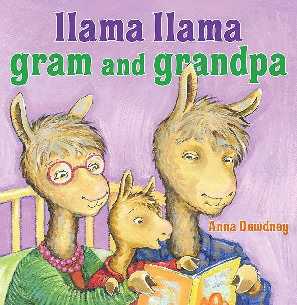 Image 1 of 2 for “Lama visiting grandparents (Llama Llama Gram and Grandpa)”