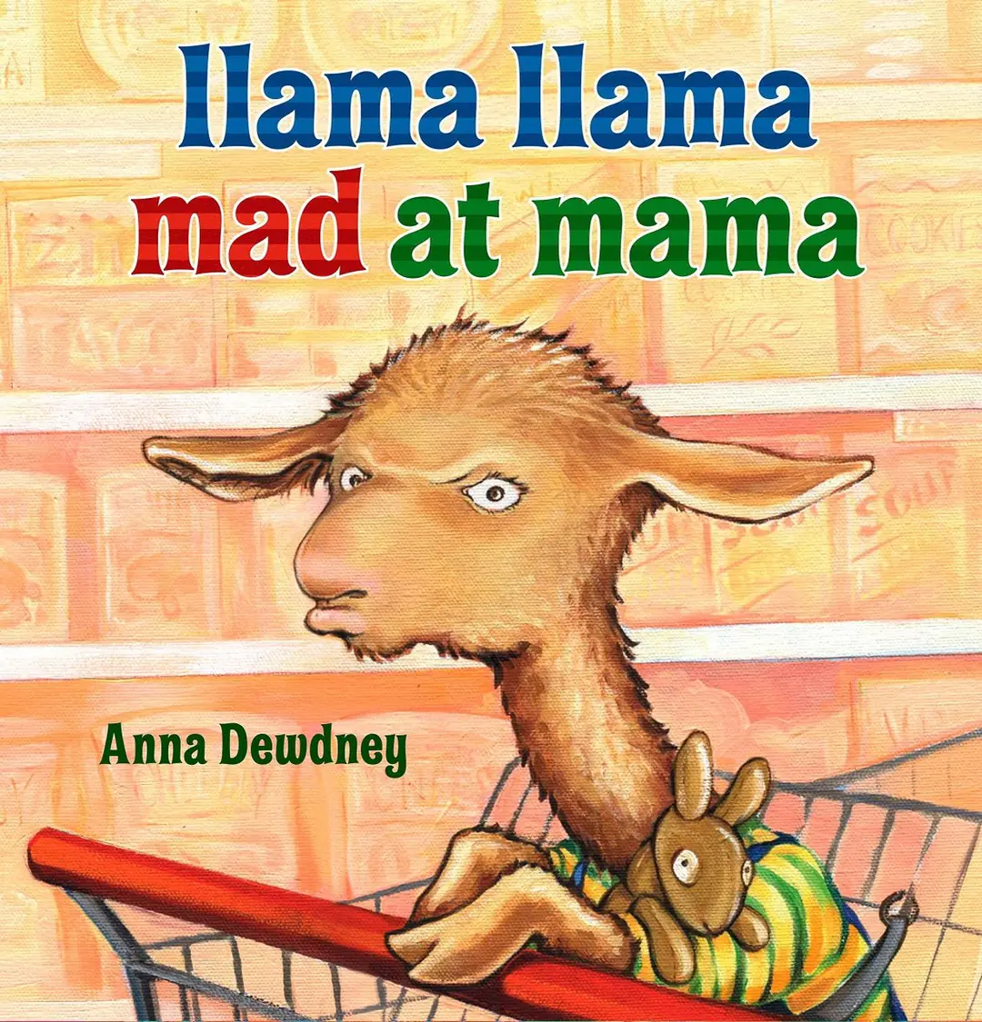 Изображение 1 из 2 к публикации «Лама сердится на маму (Llama Llama Mad at Mama)»