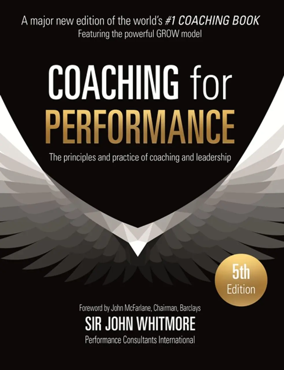 Image 1 of 2 for “I finished reading John Whitmore’s classic book Coaching. The basic principles and practices of coaching and leadership, which in English is called “Coaching for Performance”.”