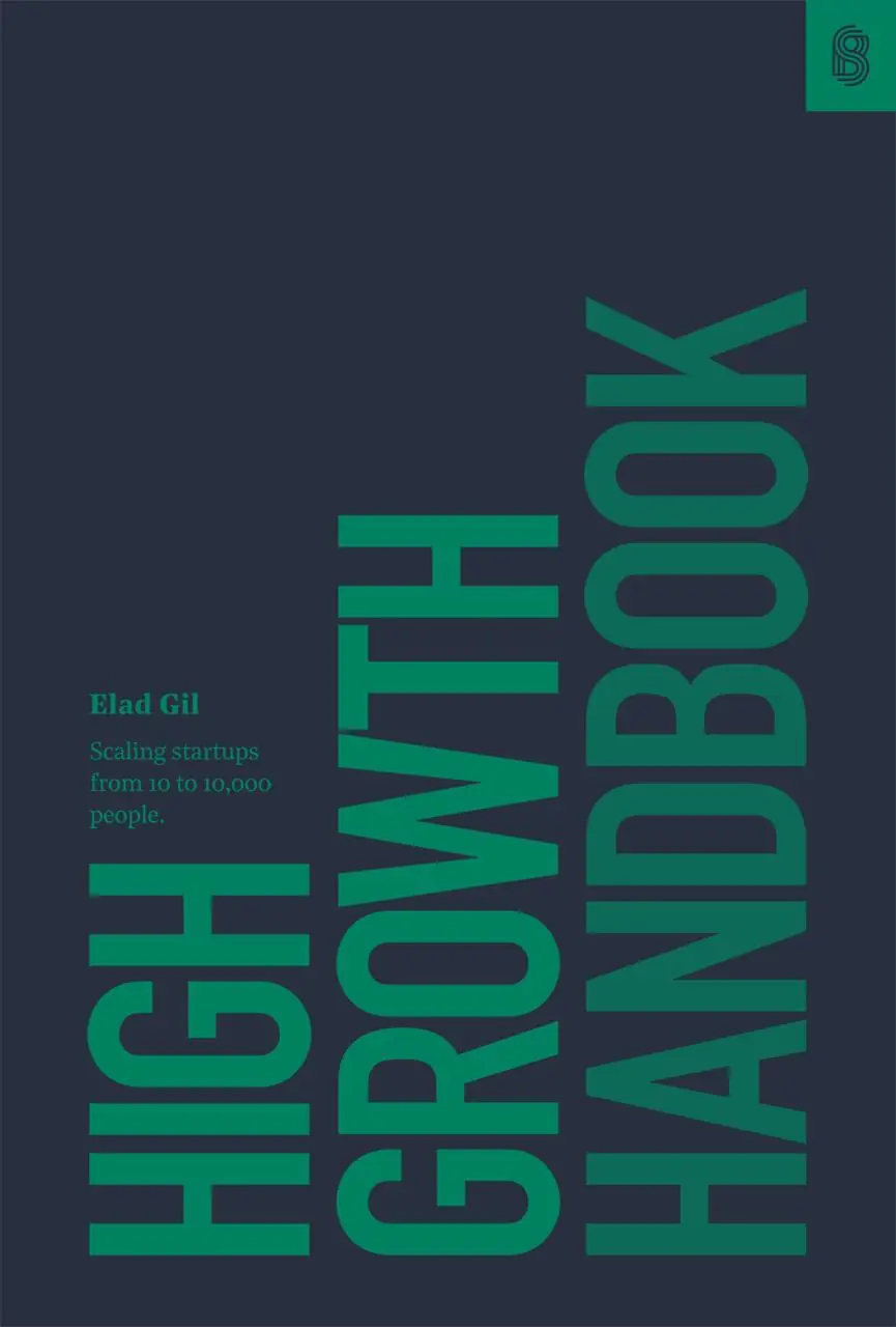 Изображение 1 из 4 к публикации «Обложка и слады из книги "High Growth Handbook"»