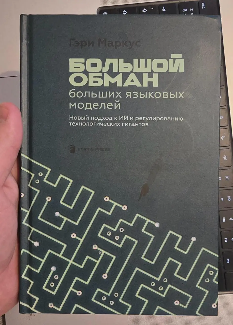 Изображение 1 из 2 к публикации «Обложки для книг "Taming Silicon Valley: How We Can Ensure That AI Works for Us" и "Большой обман больших языковых моделей"»